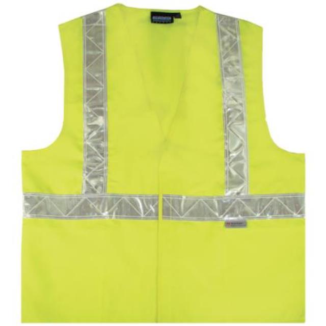 Rental store for VEST, SAFETY LIME W REFLECTIVE TAPE - XL in Paris TN