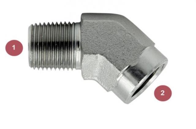 Rental store for ADAPTER, 12 MNPT X 12 FNPT 45  STREET EL in Paris TN