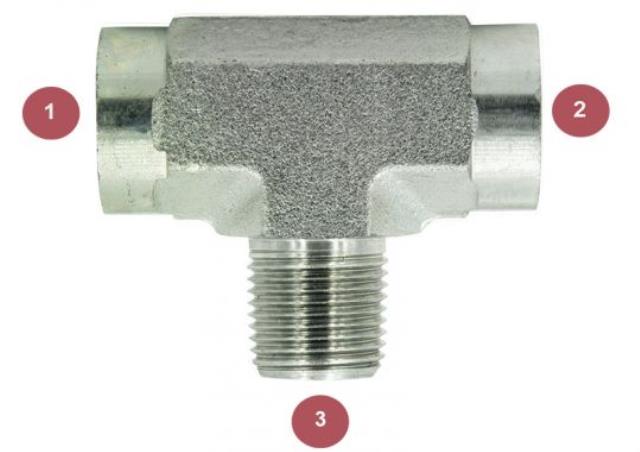 Rental store for ADAPTER, 12 FNPT 12 FNPT 12MNPT TEE in Paris TN