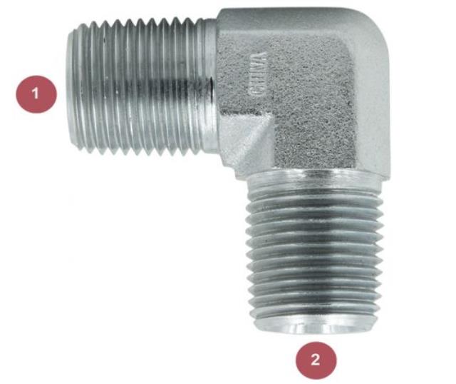 Rental store for ADAPTER, 08 MNPT X 08 MNPT 90 in Paris TN