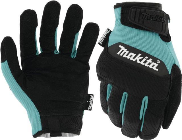 Rental store for MAKITA GLOVES  LEATHER PALM TEAL  MED in Paris TN