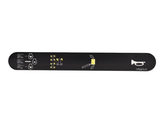 Rental store for DECAL, CONSOLE  SPEED, STEER, JIB, HORN in Paris TN