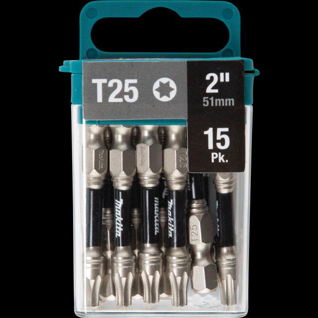 Rental store for Impact XPS® T25 Torx 2  Power Bit, 15 pk in Paris TN
