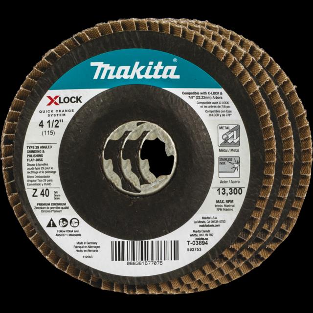 Rental store for X‑LOCK 4‑1 2  40 Grit Flap Disc in Paris TN